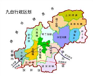 九台市行政區劃