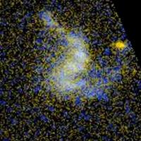 IC 1291 GALEX 彩色圖