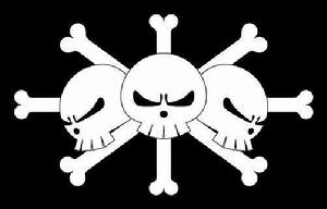 黑鬍子海賊團標誌