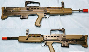 英國L85A1式5.56毫米突擊步槍 英國L85A1式5.56毫米突擊步槍