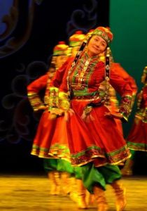 蒙古族薩吾爾登舞