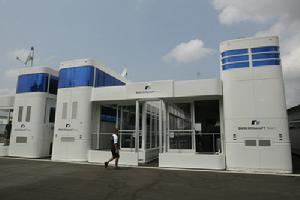 威廉士車隊設在伊斯坦堡賽道圍場裡的休息室