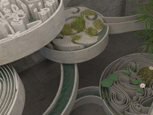 共振建築事務所/山西大同造園