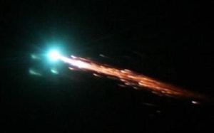 2011年9月，美國西南部出現火流星
