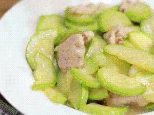 西葫蘆炒肉片 西葫蘆炒肉片