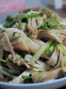 熱炒百葉 熱炒百葉