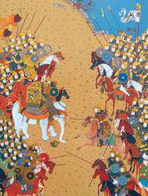 波斯手抄本上 帖木兒vs德里蘇丹