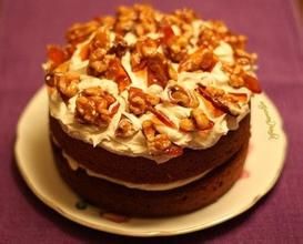 焦糖核桃蛋糕 焦糖核桃蛋糕