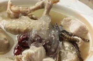 燕窩蟲草燉草雞 燕窩蟲草燉草雞