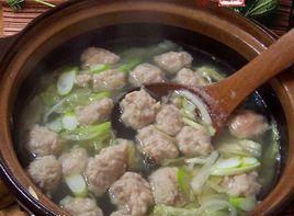 粉條丸子湯 粉條丸子湯