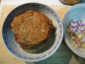 蓮藕豬肉漢堡 蓮藕豬肉漢堡