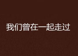 我們曾在一起走過 我們曾在一起走過