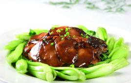 香菇扒菜心 香菇扒菜心