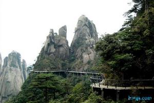 嗨三清山-女神棧道