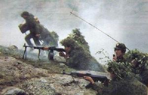 解放軍在兩山輪戰期間逐步完成了集團軍的組建
