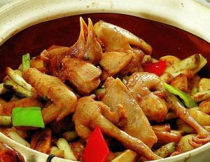 橘子白菜雞肉煲