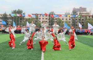 校田徑運動會表演