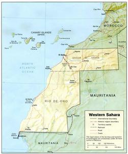 西撒哈拉行政區劃