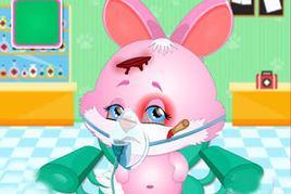 小兔子受傷了 小兔子受傷了