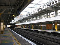 上水站南面月台