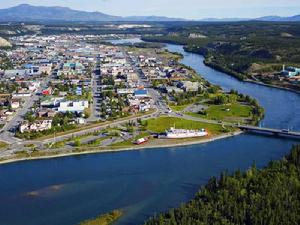 白馬市[加拿大育空地區的首府]