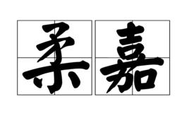 柔嘉[漢語辭彙]