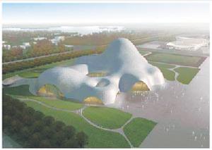 圖為規劃的大同大劇院