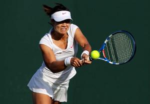 李娜底線防守密不透風