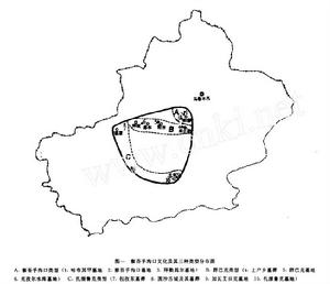 察吾乎文化分布地域，陳戈（2001）