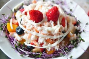 時蔬鮮蝦沙拉 時蔬鮮蝦沙拉