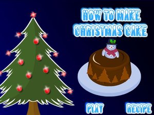 烤聖誕蛋糕 烤聖誕蛋糕