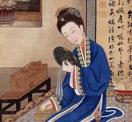 清人畫雍正妃行樂圖 清人畫雍正妃行樂圖