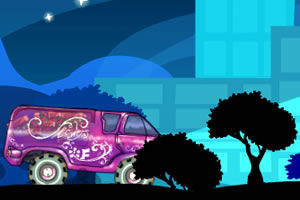 夜晚運花車 夜晚運花車