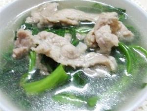 馬蹄蕹菜湯 馬蹄蕹菜湯