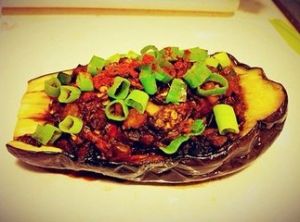 微波肉末茄子 微波肉末茄子