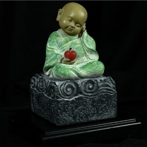 平平安安鐵丸石石雕