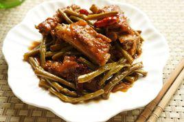 酸豇豆燉排骨 酸豇豆燉排骨