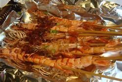 奇異果串燒蝦 奇異果串燒蝦