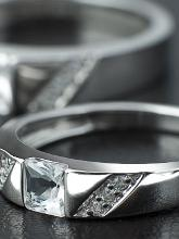 情侶對戒天然水晶生日禮物