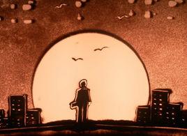 沙畫[90後作家覺小墨的詩歌作品]