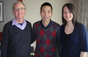 嚴楚盛老師與國際心靈大師克里斯多福&middot;孟