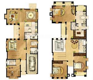 臥龍湖國際社區 3A戶型圖