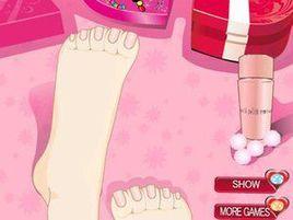 玉足塗彩腳甲 玉足塗彩腳甲