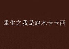 重生之我是旗木卡卡西 重生之我是旗木卡卡西