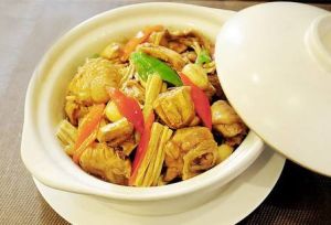 燴菜菇腐竹 燴菜菇腐竹