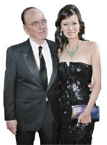 （圖）鄧文迪和默多克