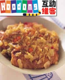 炸排骨燜鹹菜 炸排骨燜鹹菜