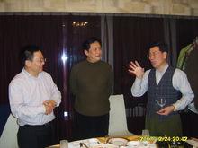 顏建國、唐國強、劉星三人共同探討影視藝術