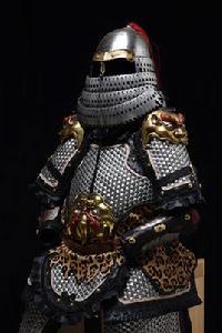 鎖子甲[古代戰爭中的一種金屬鎧甲]