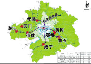 武漢城市圈城際鐵路